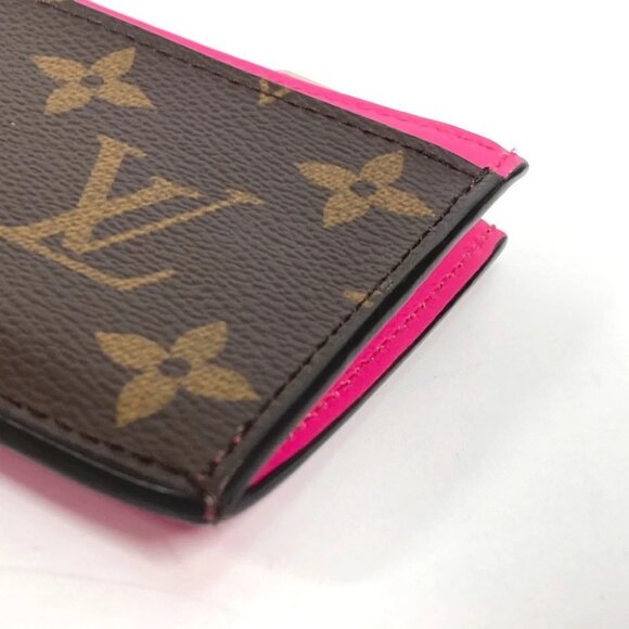 LOUIS VUITTON M82912 Monogram Coin card holder Compact Wallet Card Case purse - Picture 5 of 16